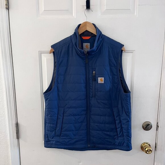 Carhartt Other - Carhartt Men's Navy Gilliam Outdoor Vest Sz Lr